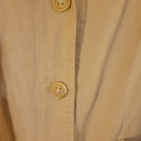 Soft blazer in cream 3/4 sleeve - Picture 2 of 5